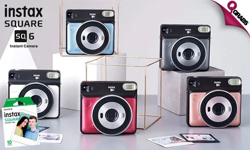 Fujifilm Instax Square SQ6 Instant Film Camera!